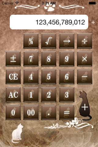 Cute Cat Calculator screenshot 3