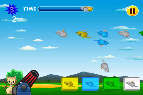 Catfish The Cat Toy Mice Color Matching Game screenshot 4