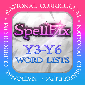 SpellFix Y3-Y6 Word Lists LOGO-APP點子