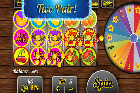 777 Mega Vegas of Cash Casino - Top Money Slot & Win Big Games Pro screenshot 3