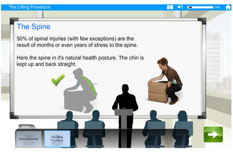 Manual Handling e-Learning screenshot 2