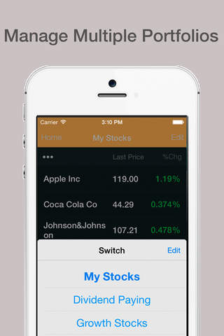 StocksPad US Stocks Manager screenshot 4