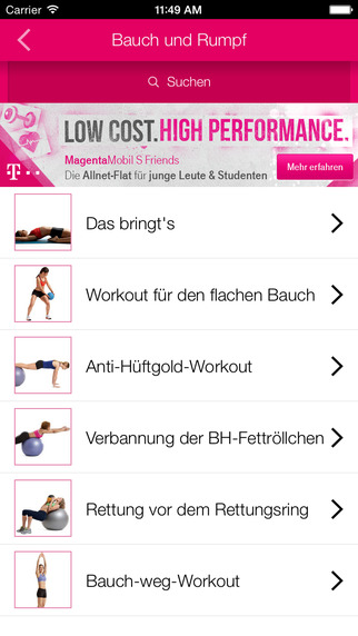 【免費健康App】Women’s Health 15-Minuten-Workouts-APP點子