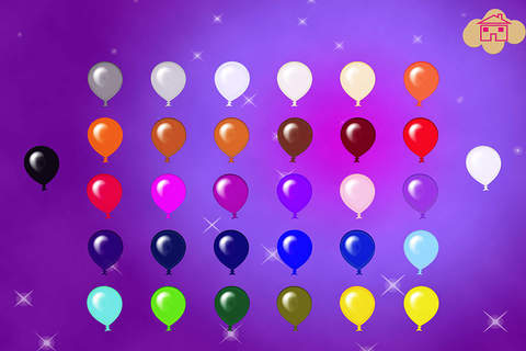 Balloons Colors Preschool Learning Experience Jumping Balloons Game screenshot 2