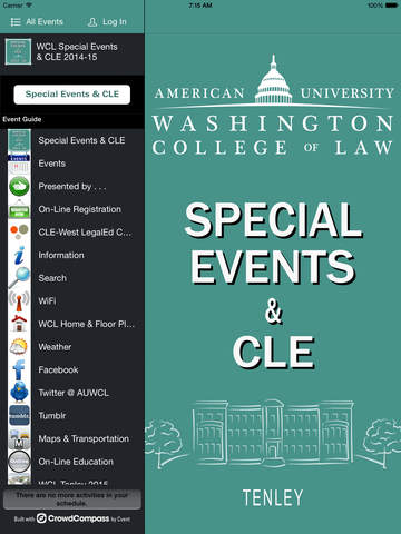 【免費商業App】WCL Special Events & CLE-APP點子