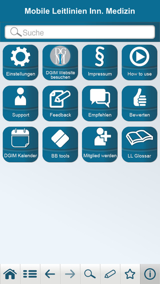 【免費醫療App】Mobile Leitlinien Innere Medizin-APP點子
