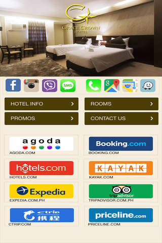 GRACE CROWN HOTEL for iPhone screenshot 3