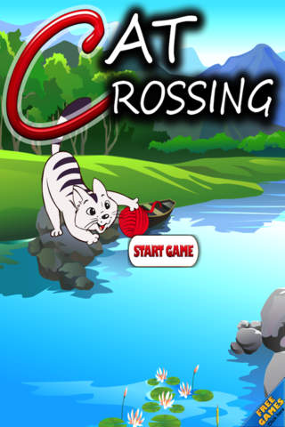 Free Cat Game Cat Crossing screenshot 4