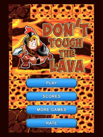 【免費遊戲App】Jumping Knight: Do Not Touch The Lava-APP點子