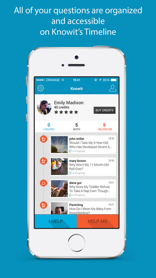 【免費生活App】Knowit - ask top parenting experts for advice now. Save time and pain!-APP點子