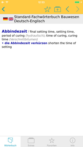【免費書籍App】Bauwesen Englisch<->Deutsch Fachwörterbuch Standard-APP點子