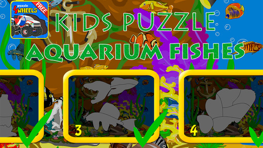 Kids Puzzle Aquarium Fishes