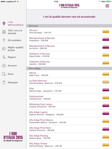 【免費生活App】I Vini d'Italia - Le Guide de L'Espresso-APP點子