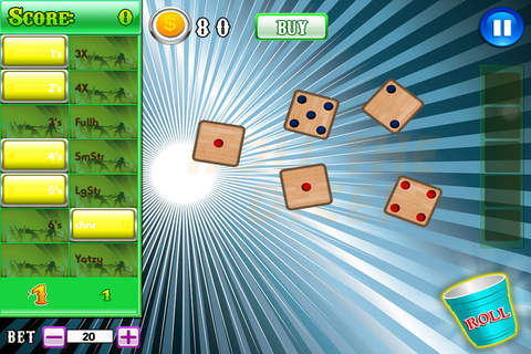 Sexy Yatzy Dice Casino Games Free screenshot 4