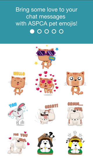 ASPCA Friendly Pets Emoji