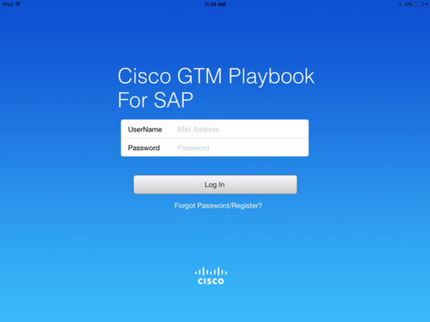 Cisco GTM Playbook for SAP