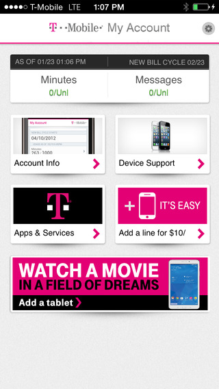 【免費工具App】T-Mobile My Account-APP點子