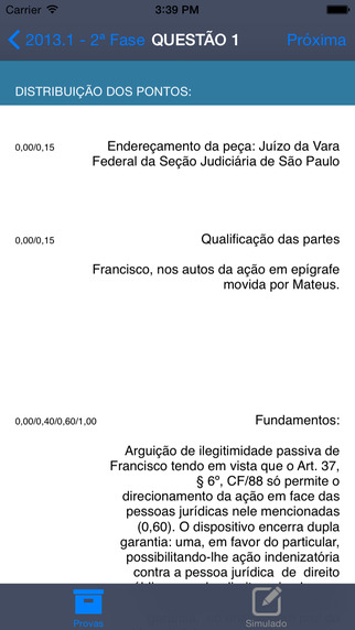 【免費教育App】Exame de Ordem - Simulado com questões de provas oficiais do exame da OAB - Ordem dos Advogados do Brasil-APP點子