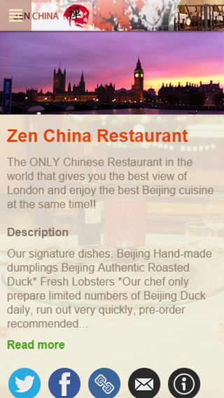 【免費生活App】Zen China Restaurant-APP點子