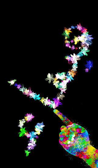 【免費娛樂App】Draw Flowers Names ,art shapes and paint for your wallpaper ,  فن و رسم إسم حبيبتك بباقة زهور وأشكال فنية ملونة  ل خلفيات الجوال-APP點子