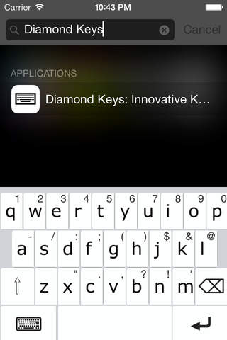 Diamond Keys: Innovative Keyboard screenshot 2