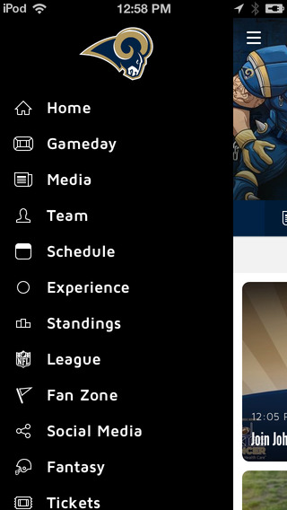 【免費運動App】St. Louis Rams Official Mobile App-APP點子