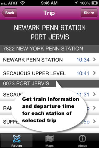 NJT Light - NJ Transit Rail Schedules screenshot 3