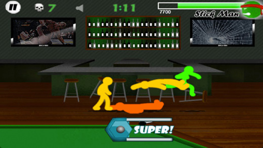 【免費遊戲App】Stickman Fighter - LITE-APP點子