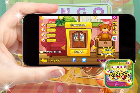 Action Family Bingo Mania - Can you Win the Jackpot Express HD 777 screenshot 2