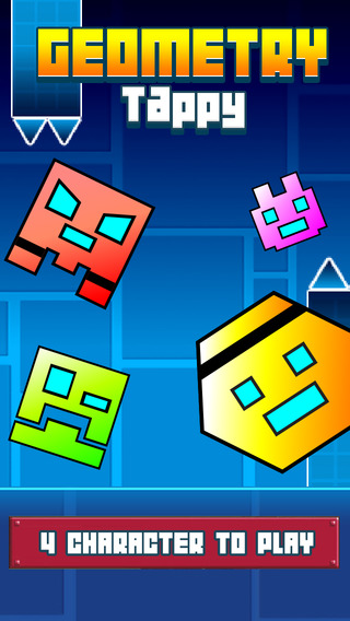 Amazing Geometry Cube Tappy - Limitless Escape Run and Retry Adventure