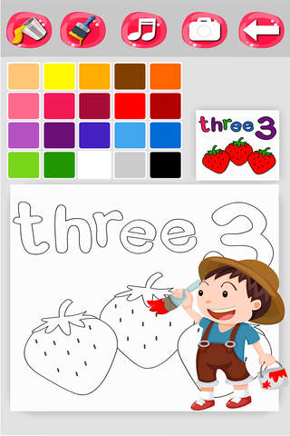 Coloring Number for Kids screenshot 3