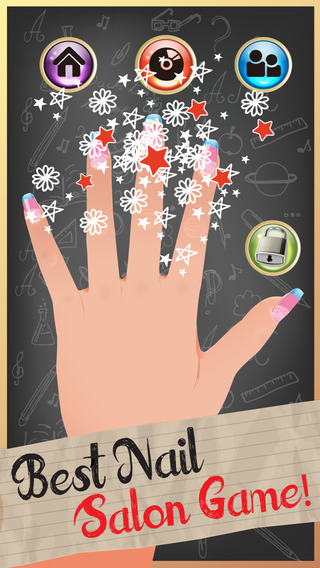 【免費遊戲App】Style My Manicure High School Fashion Nails BFF Sparkles Club Game - Advert Free App-APP點子