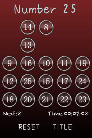 Touch the Numbers: A free brain game screenshot 2