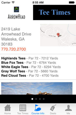 Lake Arrowhead GA Tee Times screenshot 3
