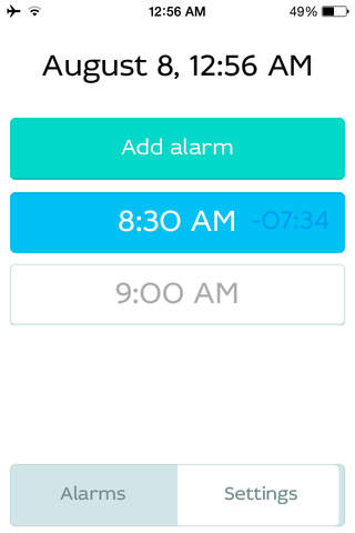Smiley Alarm Clock: smile and wake up screenshot 2