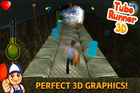 Tube Runner 3D screenshot 2
