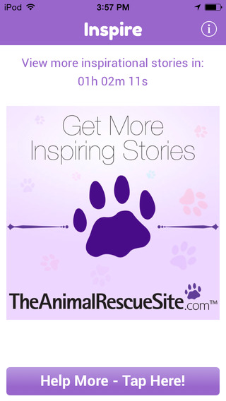 【免費生活App】Inspire, by The Animal Rescue Site-APP點子