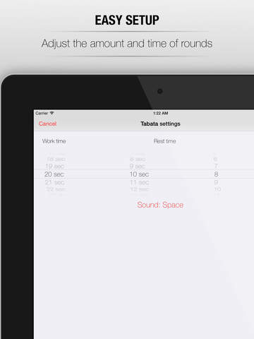 【免費健康App】Workout Timer - interval training tabata timer for wod and hiit workout of the day-APP點子