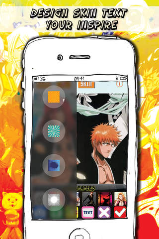 CCMWriter - Manga and Anime Studio Design Text and Photo Camera " Bleach " screenshot 4
