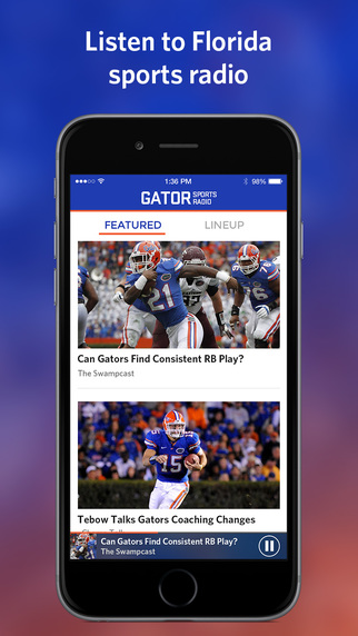 【免費運動App】Gator Sports Radio-APP點子