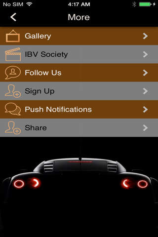 IBV Supercar Club screenshot 3