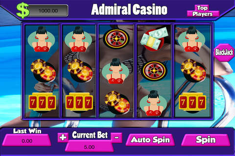 777 A A admiral Casino HD screenshot 2