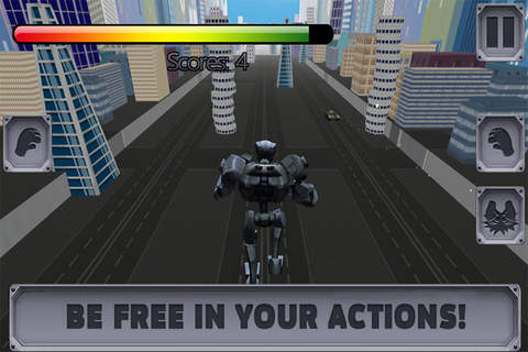 Robot Destruction 3D Deluxe screenshot 2