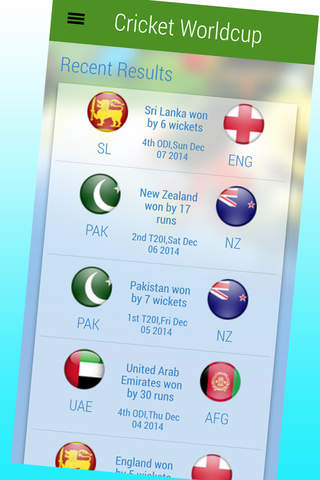 Cricket World Cup 2015 screenshot 2