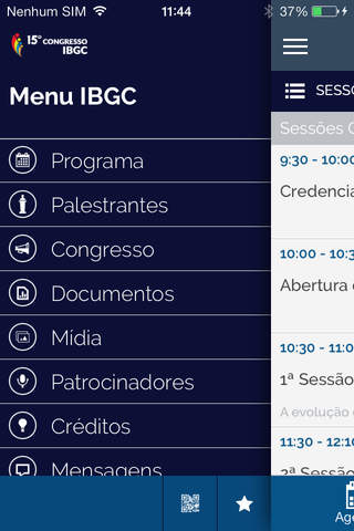 Screenshot of IBGC
