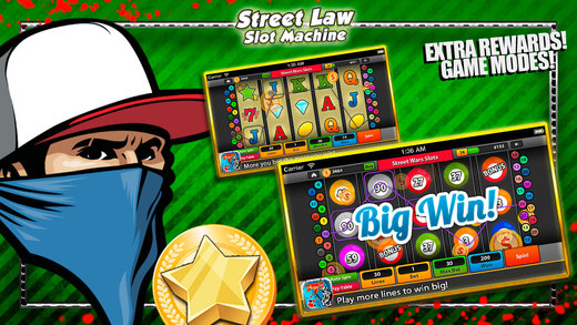 Street Law Slot Machine - Progressive Casino Pokies