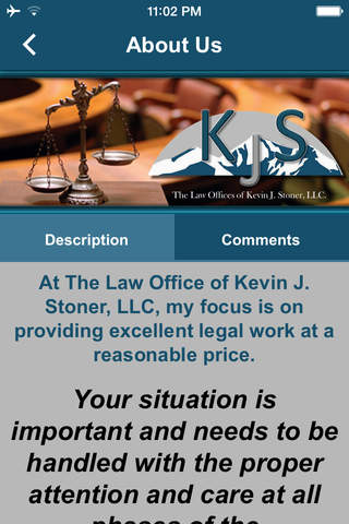 The Law Office of Kevin J. Stoner, LLC in Northern CO - We're In This Together! screenshot 2