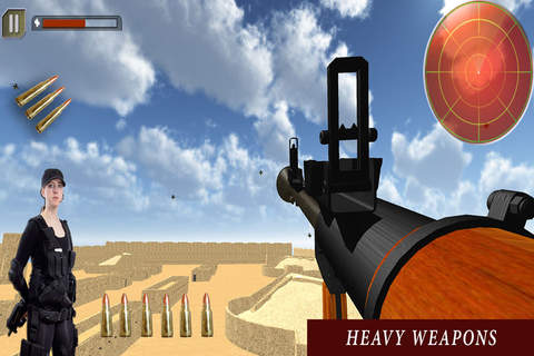 Desert Target: Contract Sniper 3D Killer Warfare Assassin and ishooting Trigger screenshot 3