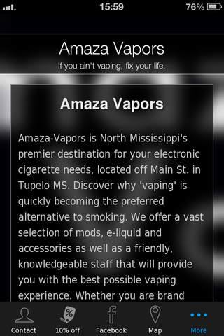 Amaza Vapors screenshot 3