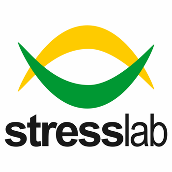 Stresslab - Ferramentas para autocontrole do stress. Para registrar com facilidade as ocorrências diárias de stress, oferecendo recursos, como gráficos e um guia de respiração e relaxamento, que auxiliam no controle e redução do stress. LOGO-APP點子